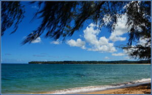 Hanalei Bay on the north shore of Kauai, Hawaii